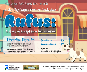 Civic Center Park Puppet Show presents 
